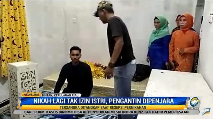 Nikah Lagi Tanpa Izin Istri, Pengantin Dipenjara