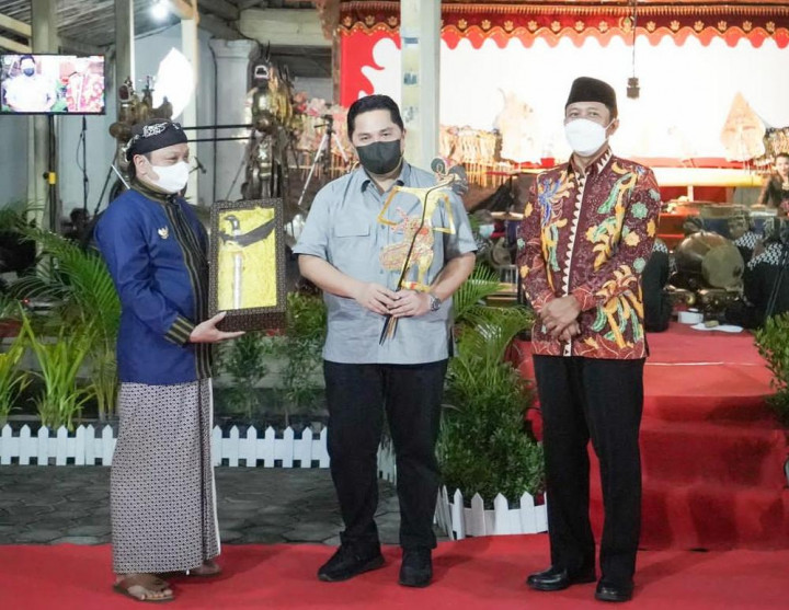 Erick Thohir Disebut Tokoh yang Peduli Seni Budaya