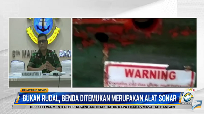 Nelayan Temukan Benda Mirip Rudal, Begini Penjelasan Danlantamal VI Makassar