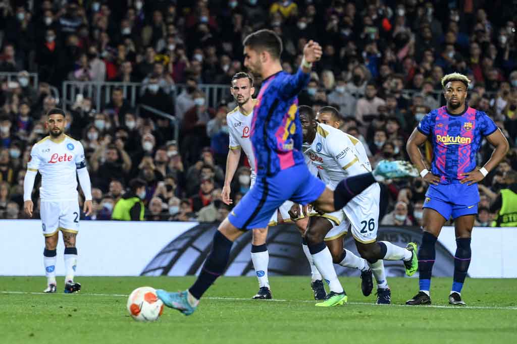 Barcelona Vs Napoli: Penalti Ferran Torres Bawa Blaugrana Imbangi Partenopei