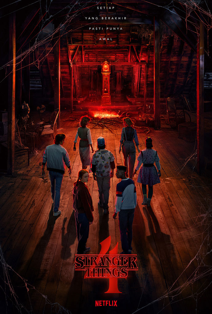 Poster Stranger Things musim keempat (Foto: Netflix)