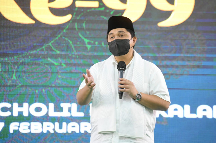 Harlah ke-99, Erick Thohir Dorong NU Punya 250 'BUMN' Sendiri