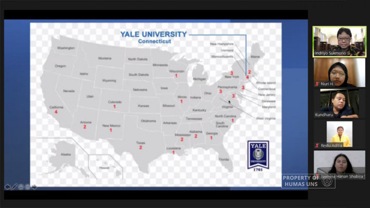 10 Mahasiswa UNS Ikut Program Magang BIPA di Yale University