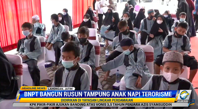 BNPT Bangun Rusun Tampung Anak Napi Terorisme