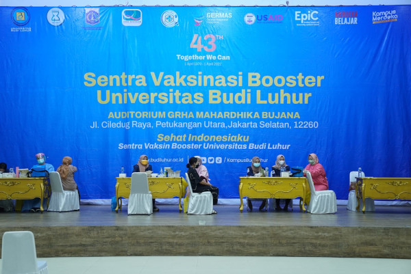 Universitas Budi Luhur Gelar Vaksinasi <i>Booster</i>