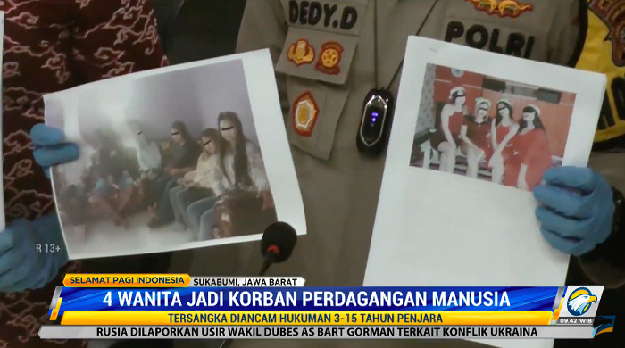 4 Wanita Jadi Korban Perdagangan Manusia