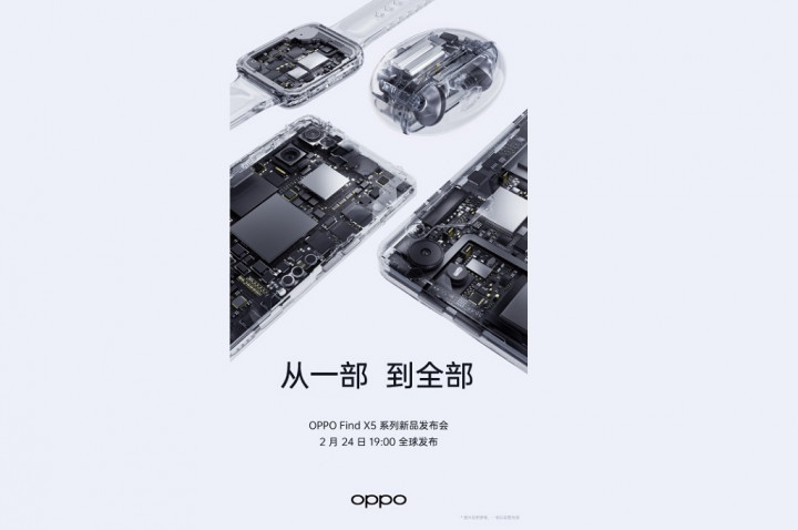 Bersama Find X5, Oppo Juga akan Perkenalkan 3 Produk Lain