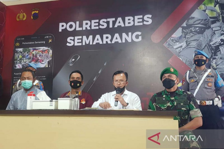 Polisi Pastikan Tak Ada Kesengajaan di Kebakaran Relokasi Pasar Johar Semarang