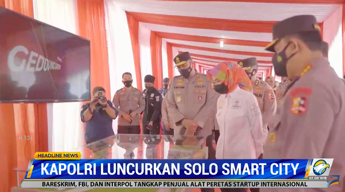 Kapolri Luncurkan Solo Smart City