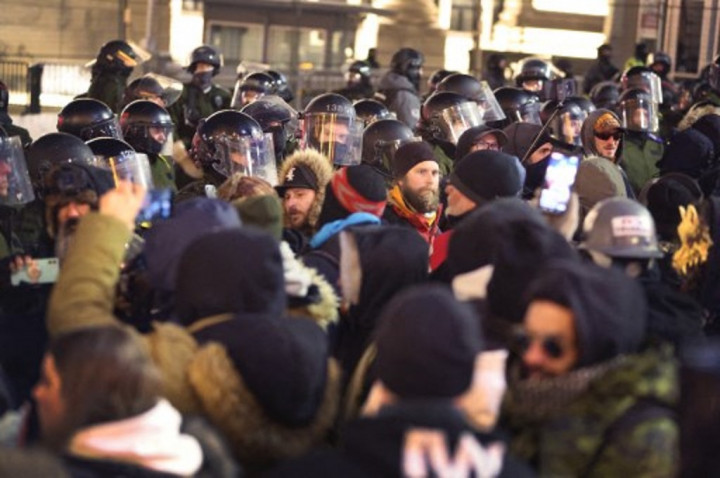 Jumlah Pedemo Mandat Vaksin yang Ditangkap di Ottawa Lampaui 100