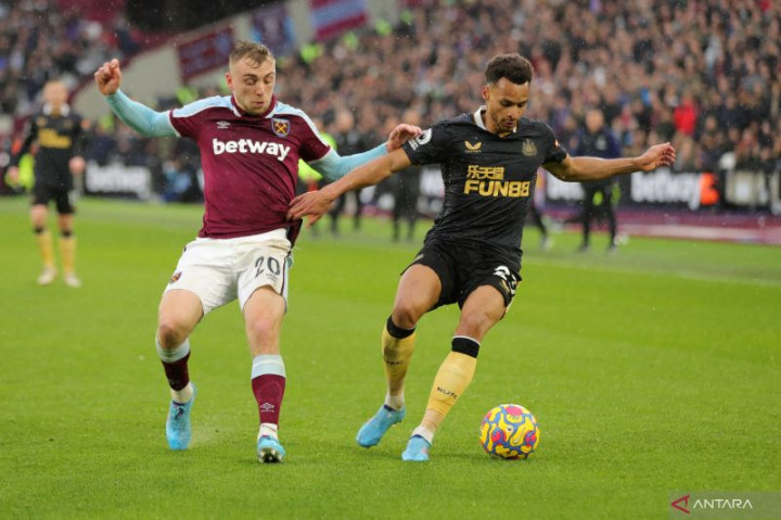 West Ham Ditahan Imbang Newcastle United