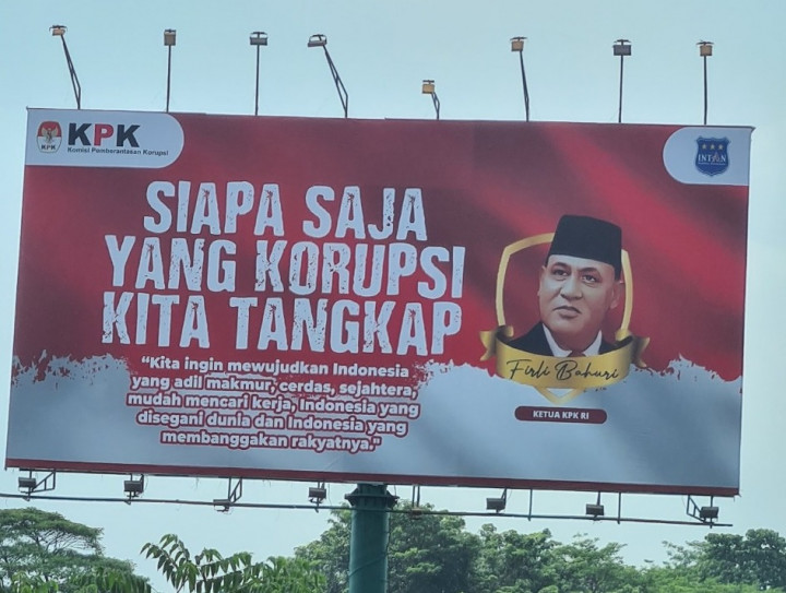 KPK Tegaskan Tak Pernah Pasang <i>Billboard</i> Firli Bahuri