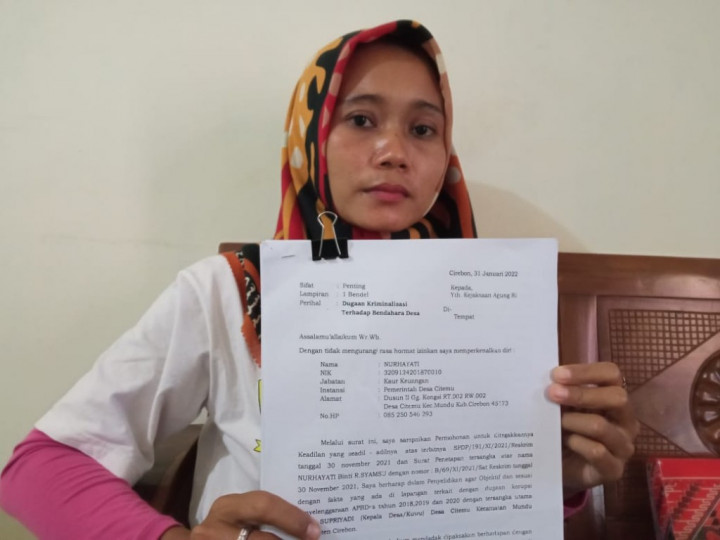 Nurhayati Tersangka Korupsi Kepala Desa di Cirebon Jatuh Sakit