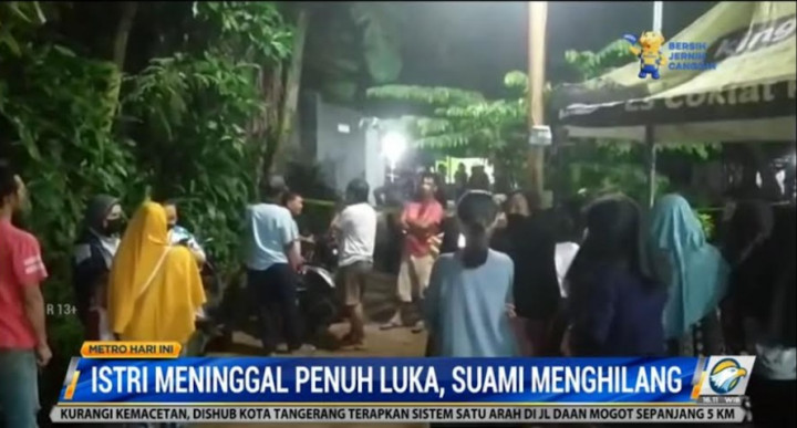 Istri Ditemukan Tewas Penuh Luka, Suami Menghilang