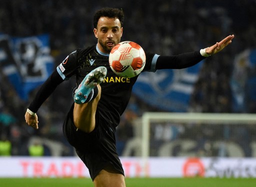 Gelandang Lazio Felipe Anderson. (MIGUEL RIOPA / AFP)