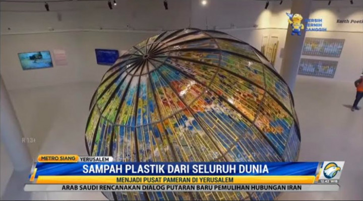 Populer Internasional: Karya Seni Earth Poet hingga Rusia-Belarusia Perpanjang Latihan Militer