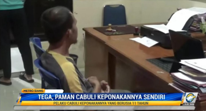 Miris, Paman Perkosa Keponakan Berusia 11 Tahun