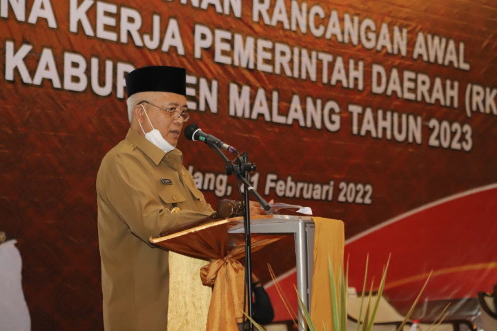 Bupati Sebut Alokasi Anggaran Pemkab Malang Disorot KPK