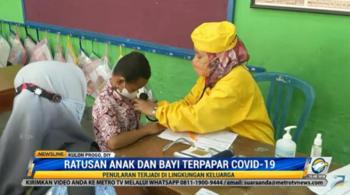 Seperempat Kasus Covid-19 di Kulon Progo dari Kelompok Usia Anak dan Bayi