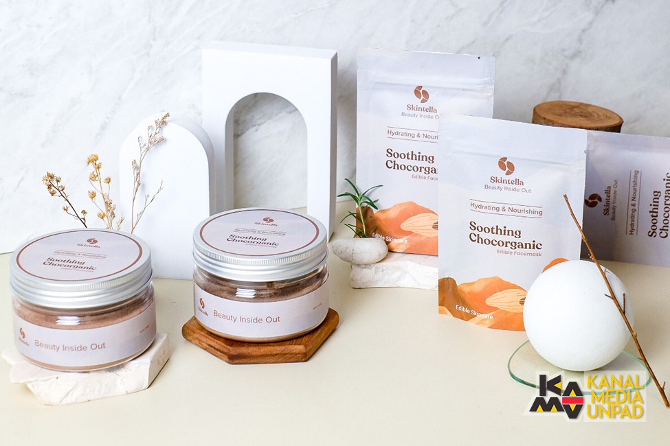 Produk skincare Skintella ciptaan mahasiswa Unpad. DOK Unpad