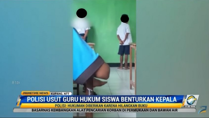 Polisi Usut Guru Hukum Siswa dengan Benturkan Kepala