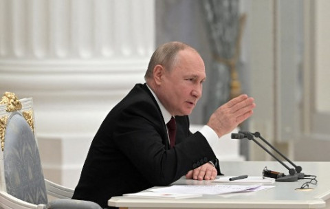 Putin Akui Dua Wilayah Separatis Ukraina sebagai Negara Merdeka
