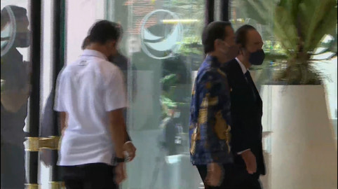 Jokowi Tiba di Gedung Baru DPP NasDem