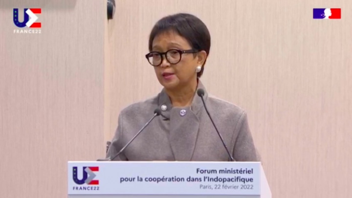 Menlu Retno: Indo-Pasifik sebagai Busur Perdamaian bukan Permusuhan