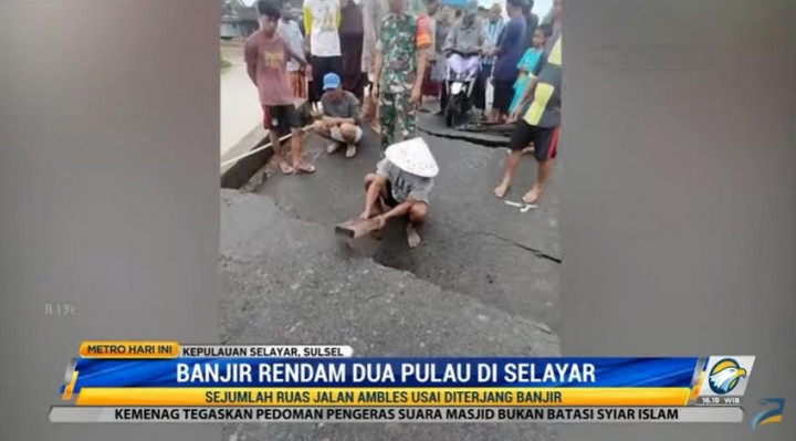 Banjir Terjang Dua Pulau di Selayar