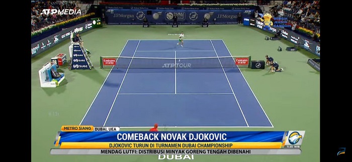 Djokovic Turun di Turnamen Dubai Championship