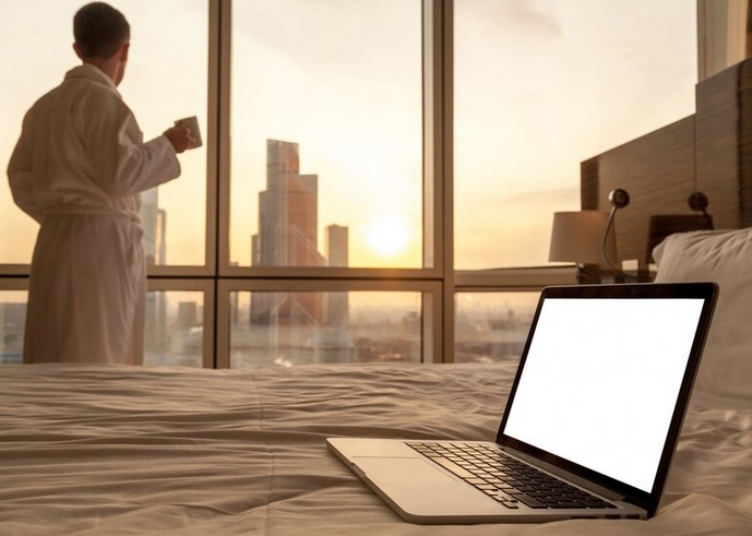 Workcation (Foto Ilustrasi: Freepik)