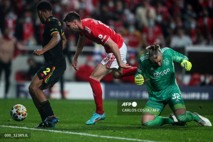 Benfica Hindari Kekalahan dari Ajax