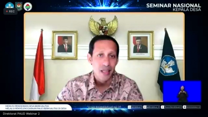 Nadiem: BOP PAUD Sejalan dengan Program Pembangunan Desa