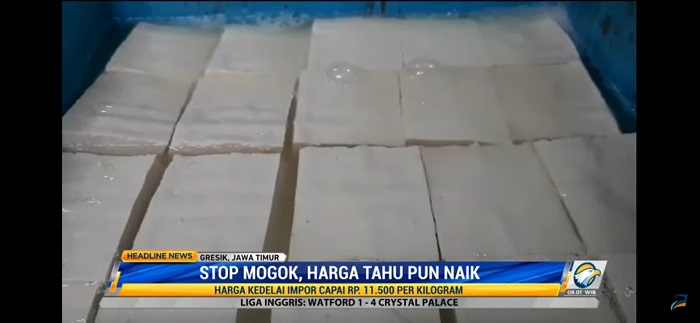 Stop Mogok, Harga Tahu di Gresik Naik