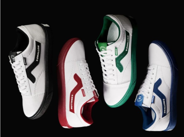 Sneakers lansiran produsen sendal jepit Swallow (Instagram)