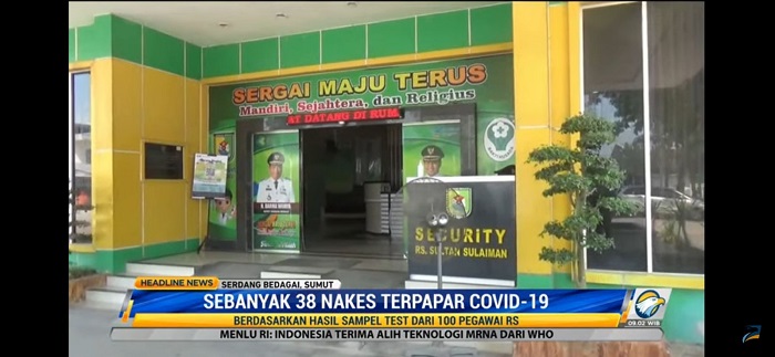 38 Nakes di Kabupaten Serdang Bedagai Terpapar Covid-19