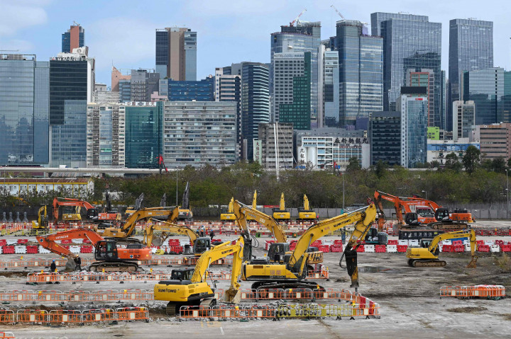 Melihat Pembangunan Fasilitas Isolasi Covid-19 di Hong Kong