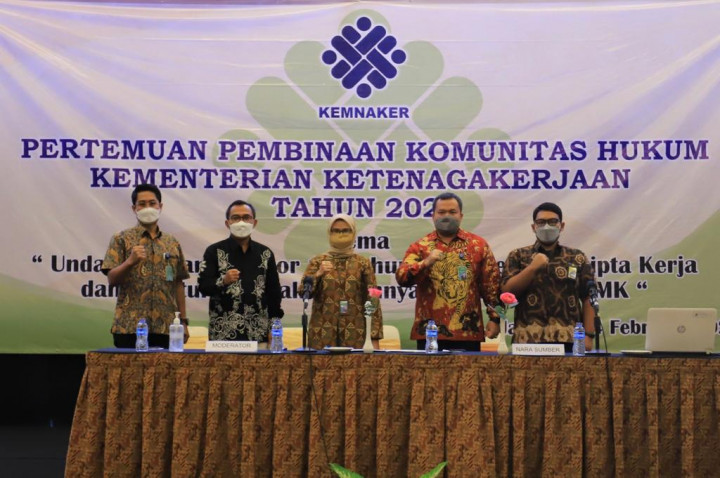 Pembinaan Hukum Bidang Ketenagakerjaan Diharapkan Mampu Atasi Masalah Ketenagakerjaan