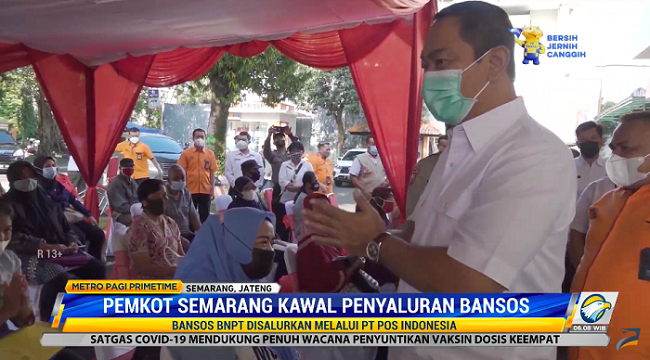 Pemkot Semarang Kawal Penyaluran Bansos