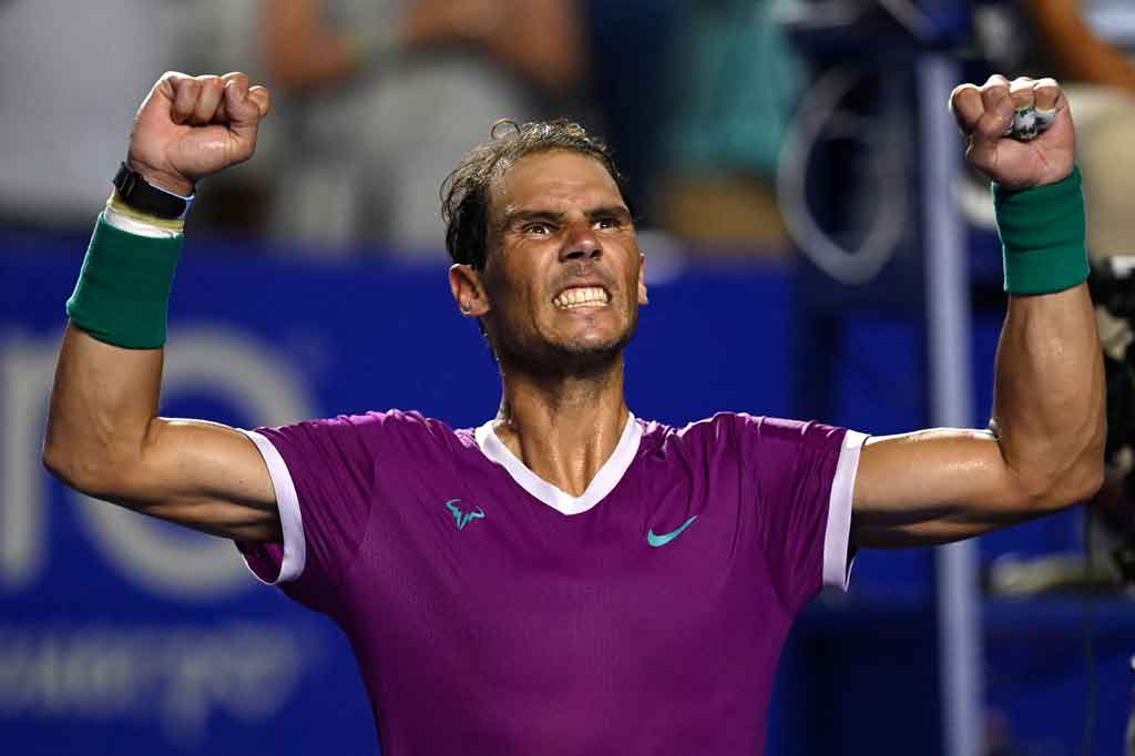 Tenis: Nadal Tantang Medvedev di Semifinal Mexico Open 2022
