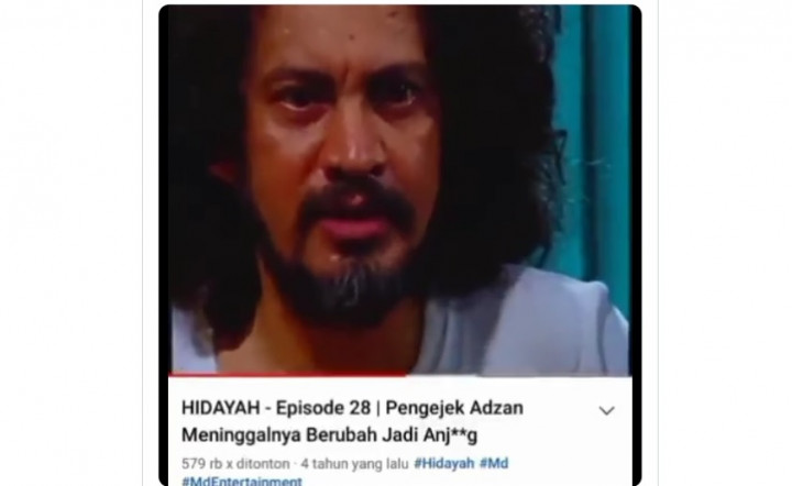 Viral Sinetron Lawas 'Pengejek Azan Meninggal Jadi Anjing', Begini Kisahnya