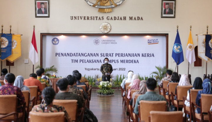 Rektor UGM Kerahkan 370 Orang untuk Sukseskan Merdeka Belajar