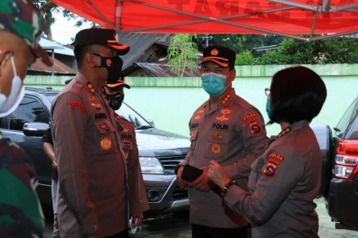 Polda Sumbar Buka Posko Darurat di 4 Titik Lokasi Gempa