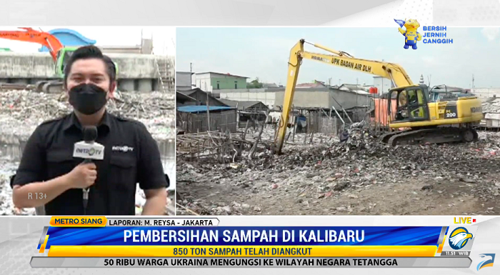 Pembersihan Sampah di Kalibaru Libatkan Ratusan Petugas