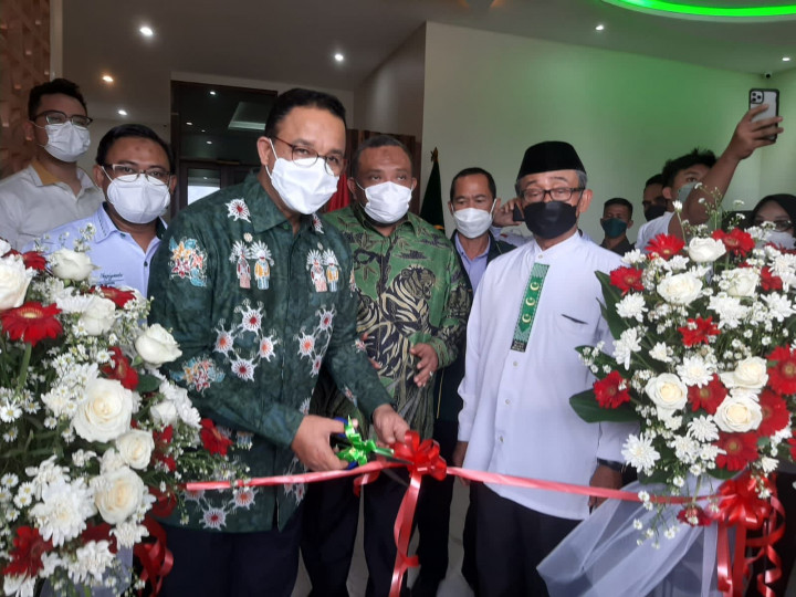 Anies Baswedan Resmikan Wisma Bulan Bintang