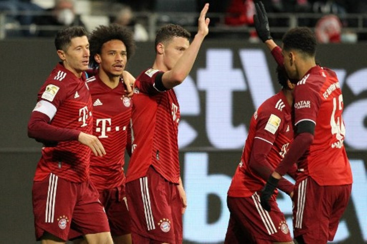 Hasil Bundesliga: Bayern Unggul Tipis atas Eintracht Frankfurt
