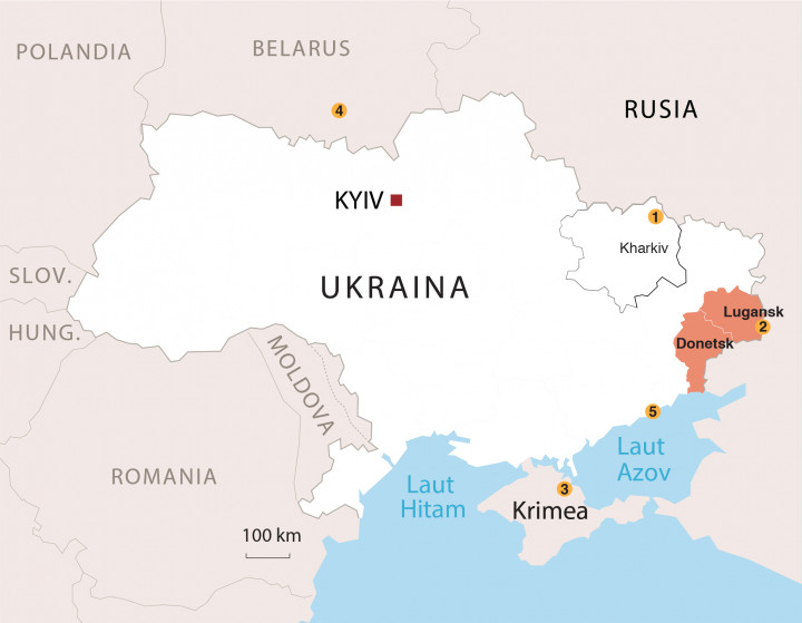 Merdekanya 2 Wilayah di Ukraina Memicu Konflik Rusia dan Ukraina