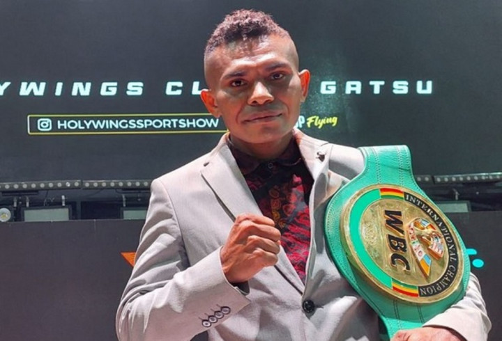 Menang Angka atas Petinju Filipina, Tibo Monabesa Pertahankan Gelar WBC