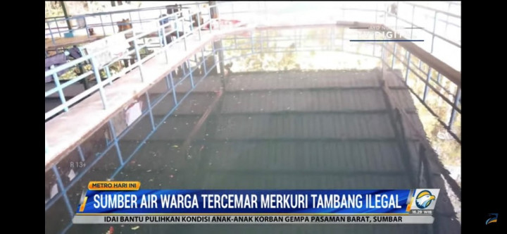 Gawat, Air Bersih di Bengkayang Tercemar Merkuri Tambang Ilegal
