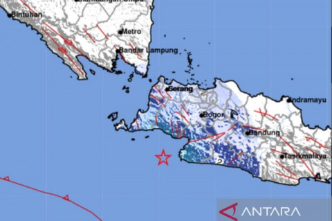 Gempa Magnitudo 4,8 Guncang Bayah Banten